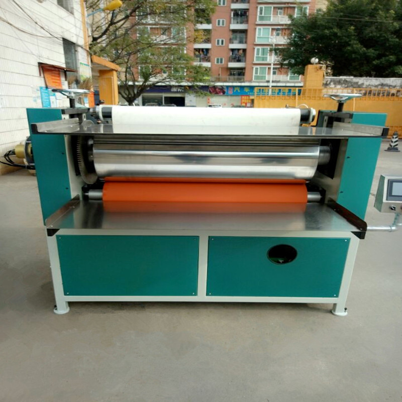 服装布料高温辊压机 